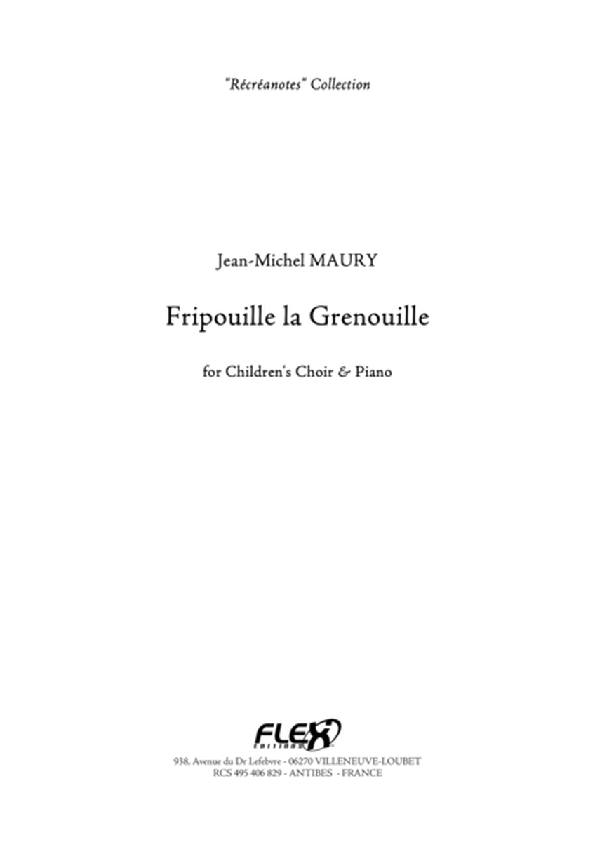 Fripouille la Grenouille - Piano Reduction image number null
