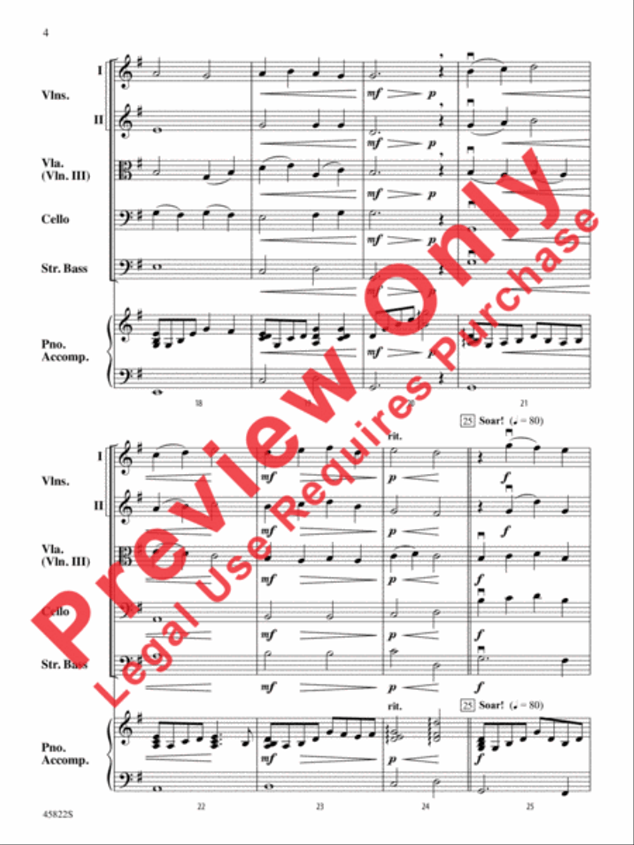 In the Bleak Midwinter String Orchestra scores gallery preview page 4
