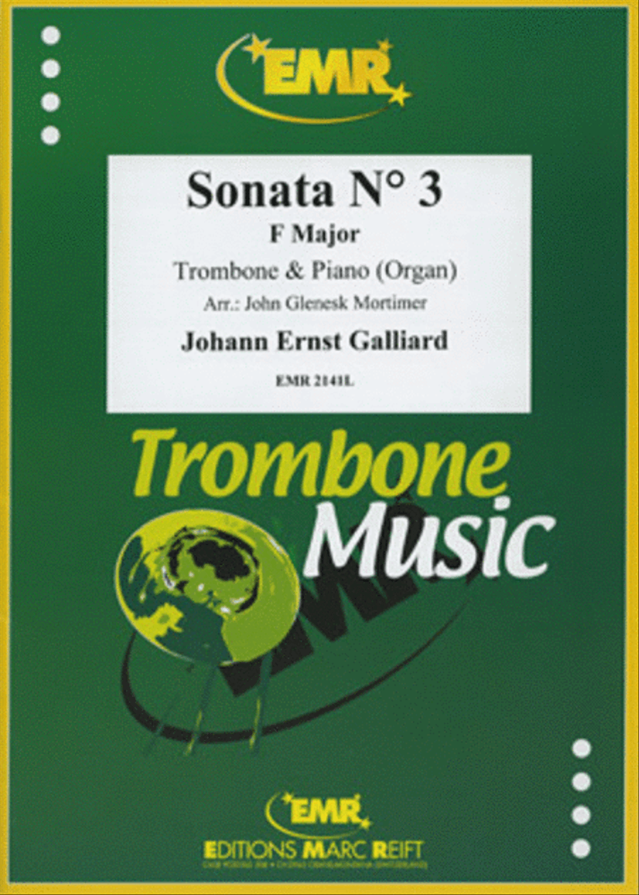 Sonata No. 3 in F Major Organ scores gallery preview page 1
