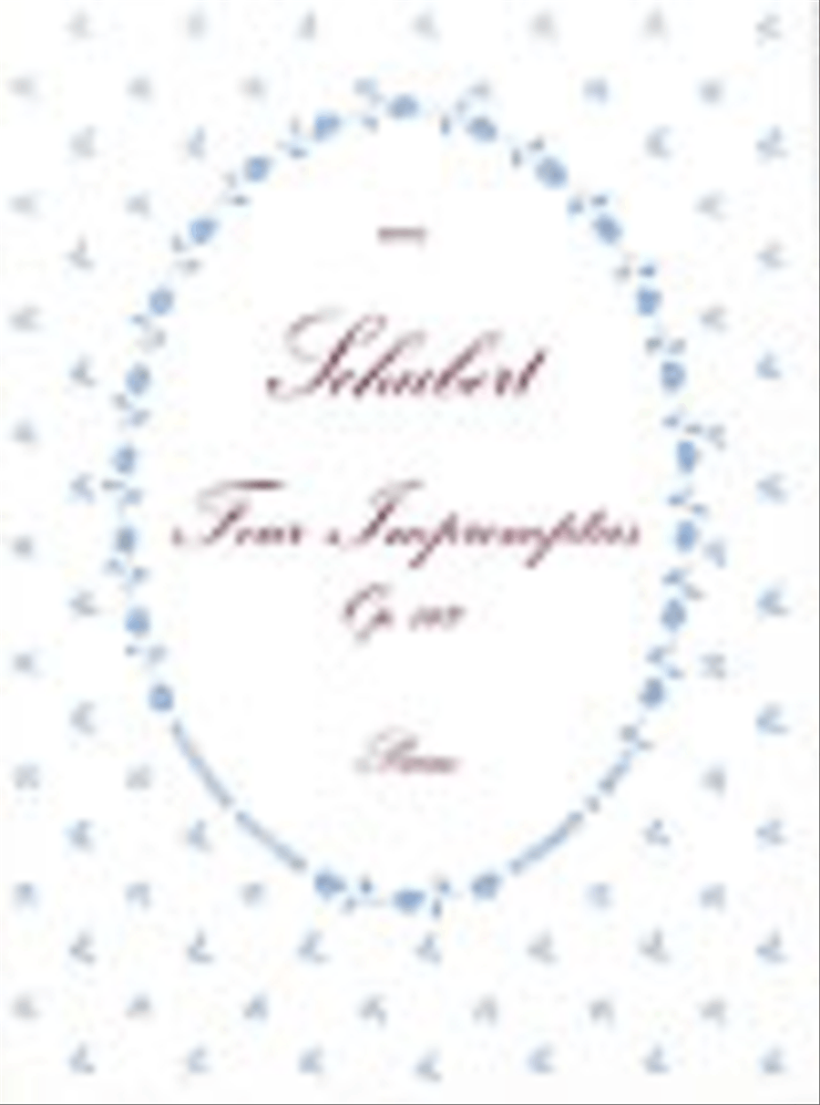 Four Impromptus, D.935, Op. 142 Piano Solo scores gallery preview page 1