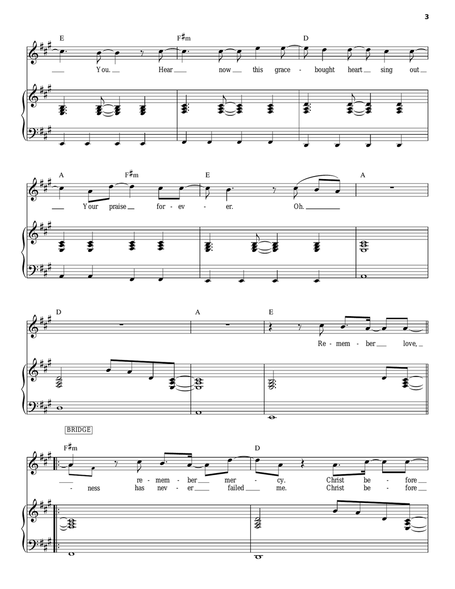 Jesus I Need You Jesus I Need You Voice scores gallery preview page 3