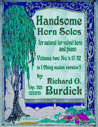 Handsome Horn Solos Vol. 2 No.'s 17 - 32 for natural (or valve) horn & piano