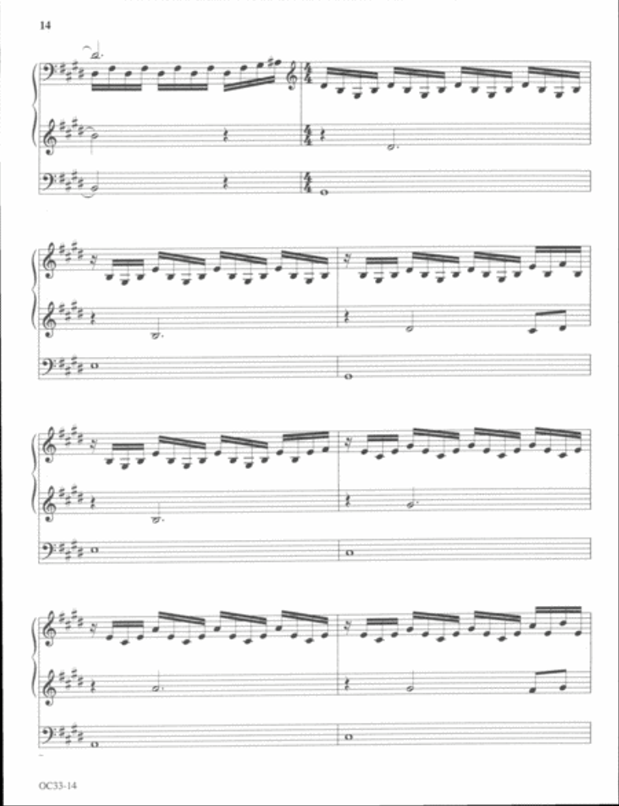In His Presence Organ scores gallery preview page 10