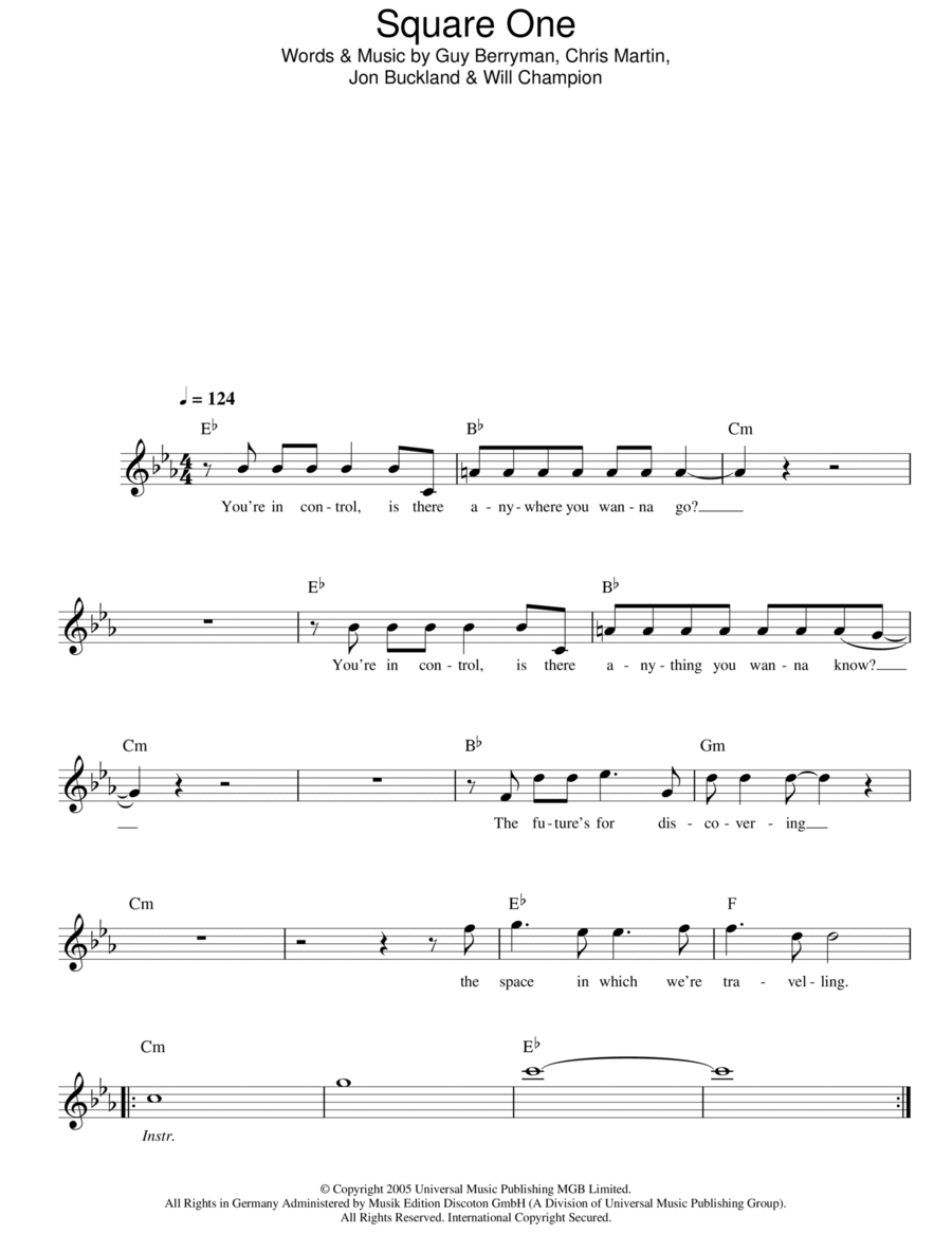 Square One Piano scores gallery preview page 1