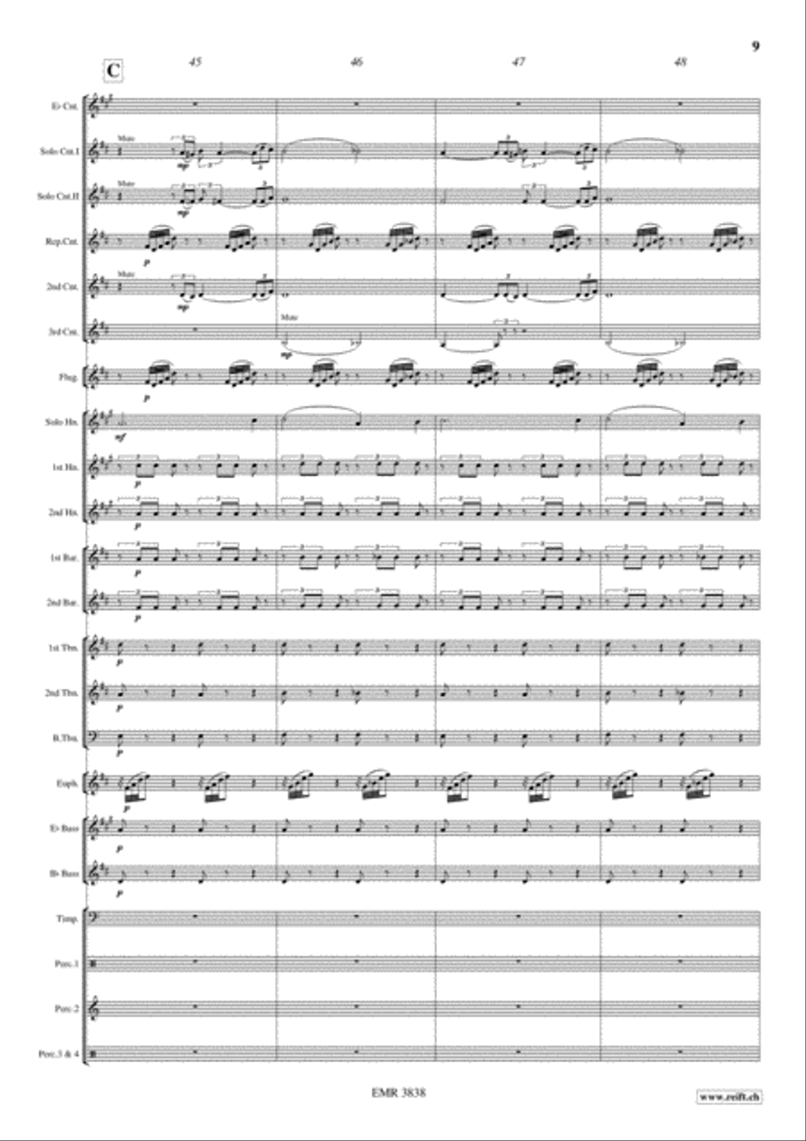 Dichter und Bauer Brass Band scores gallery preview page 10