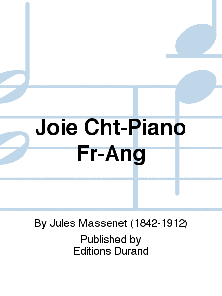 Joie Cht-Piano Fr-Ang