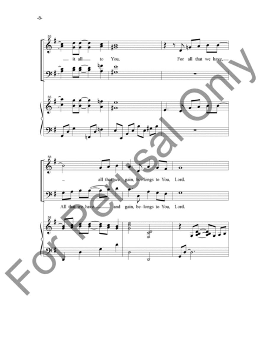 All That We Have All That We Have 4-Part scores gallery preview page 9