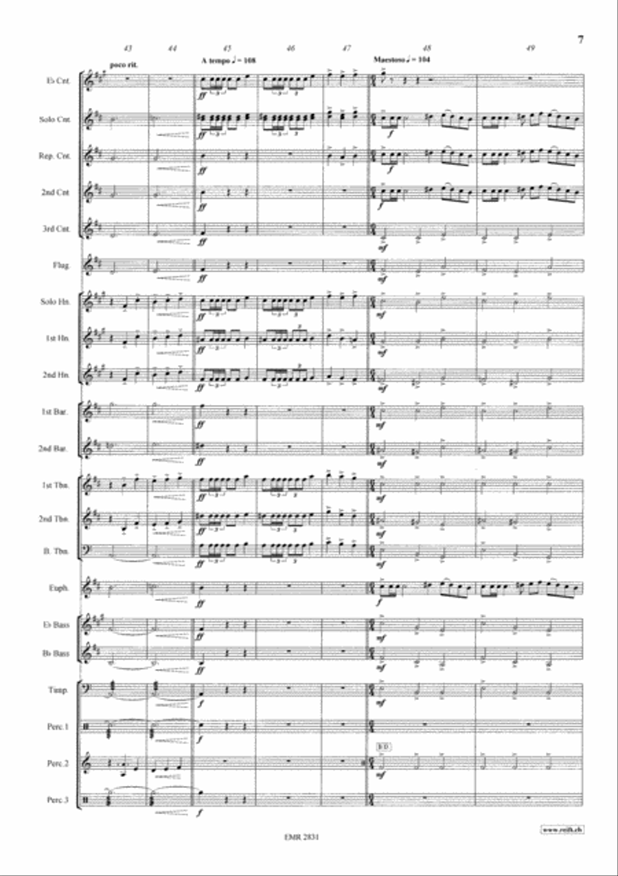El Cid Brass Band scores gallery preview page 8