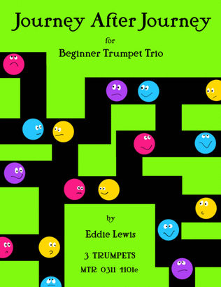 Book cover for Journey After Journey for Beginner Trumpet Trio