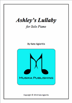 Ashley's Lullaby - for Solo Piano