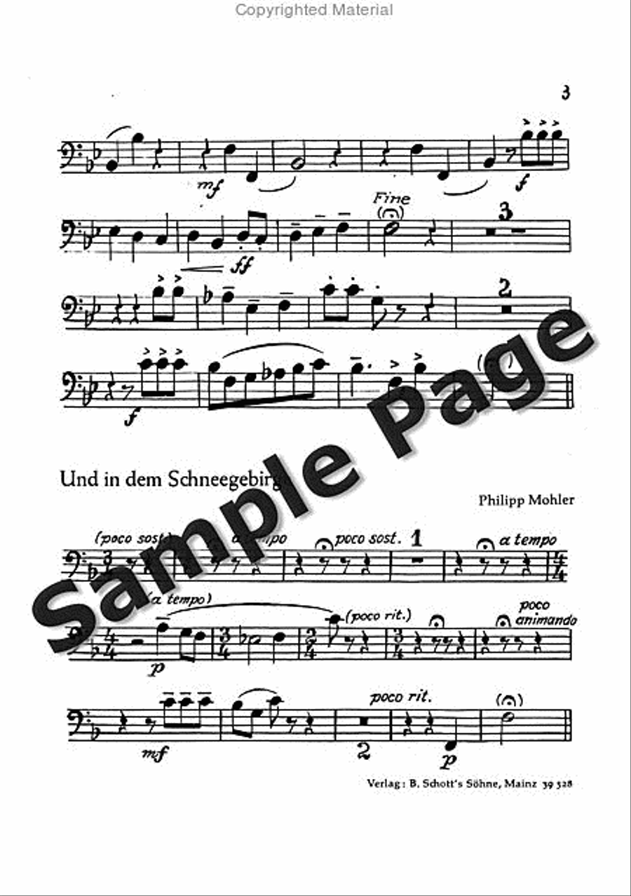 Mohler Ph Festliche Liedkantate Op37(dsb TTBB scores gallery preview page 40