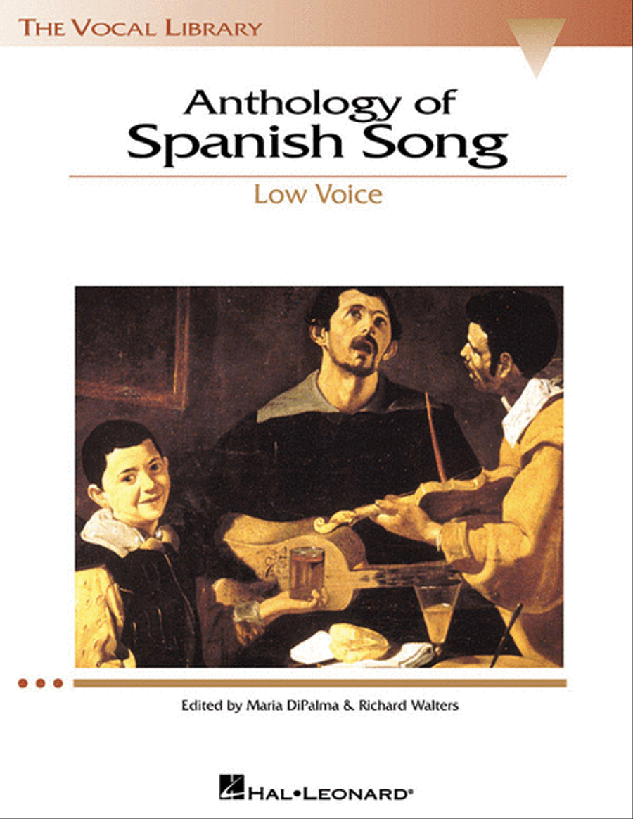 Book cover for Anthology of Spanish Song