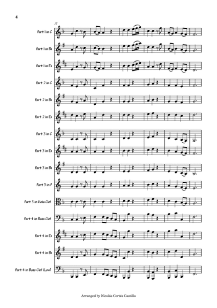 Handel - Lascia ch'io pianga - Flexible Instrumentation image number null