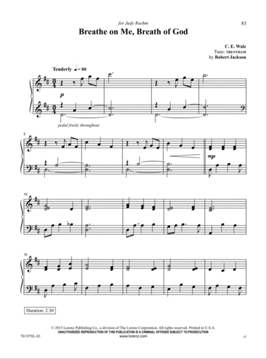 The Church Pianist's Library, Vol. 18 Piano Solo scores gallery preview page 29