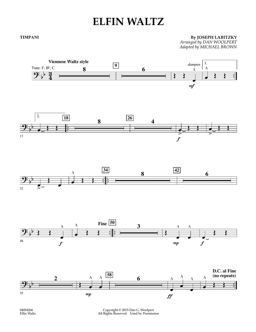 Elfin Waltz - Timpani