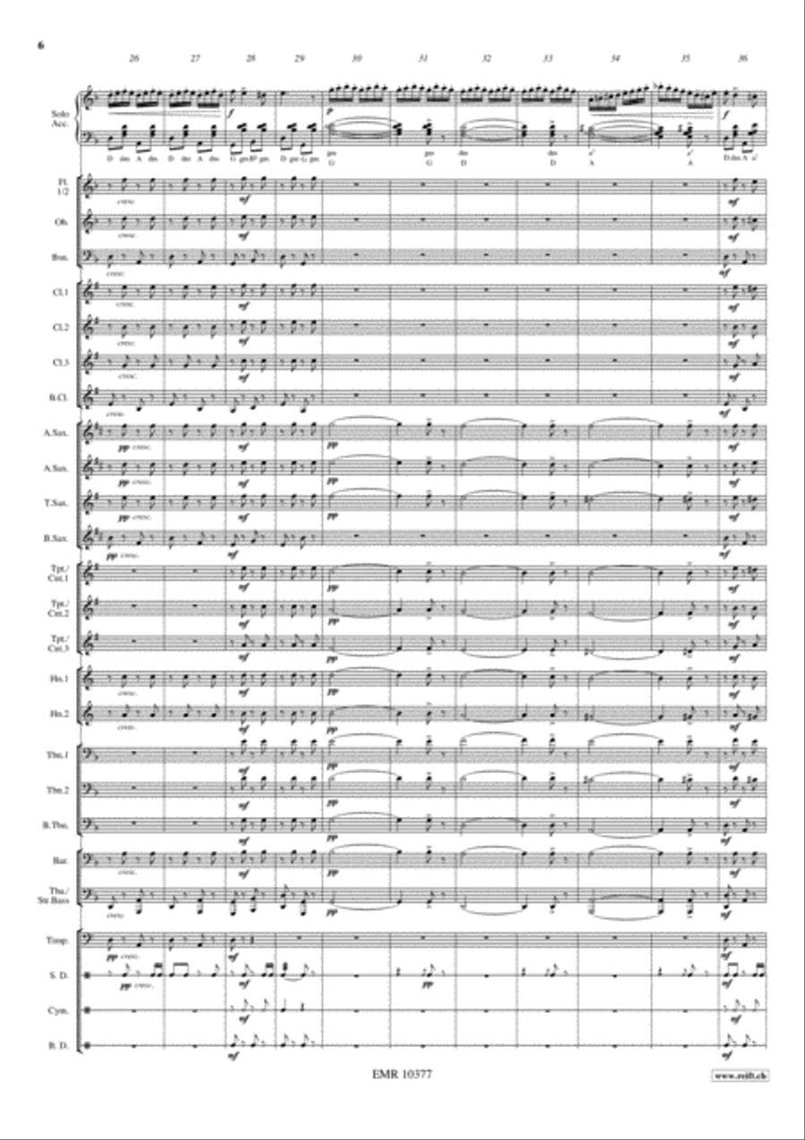 Csardas Csardas Concert Band scores gallery preview page 7
