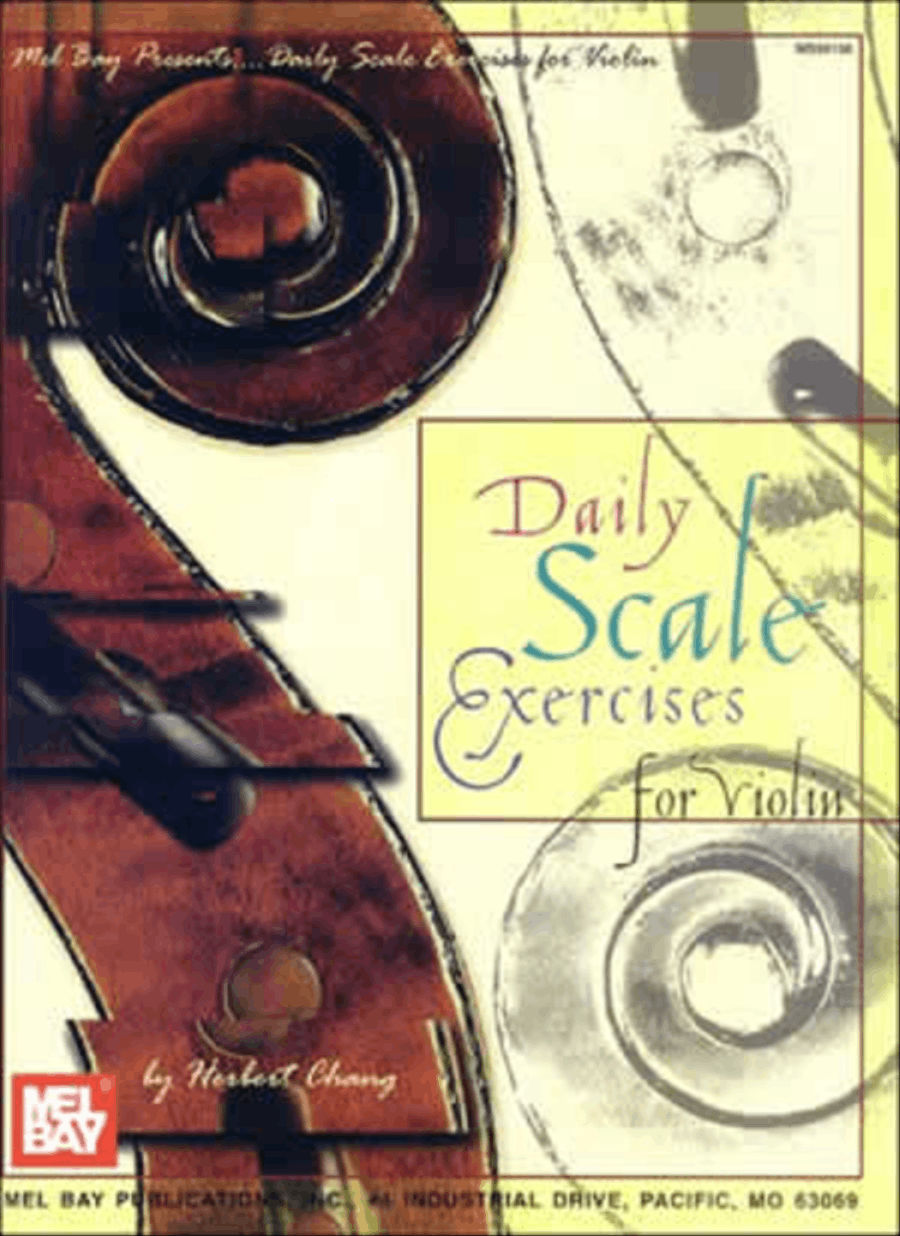 Daily Scale Exercises for Violin Violin scores gallery preview page 1