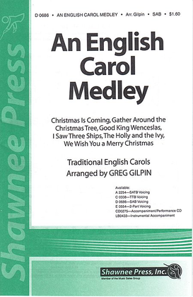 Book cover for An English Carol Medley