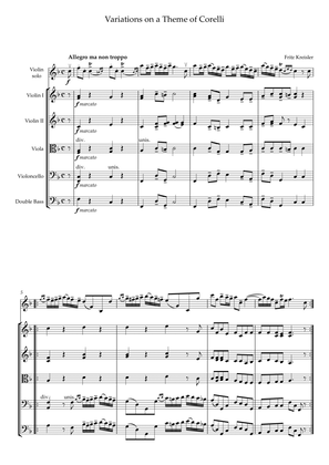 Variations on a Theme of Corelli