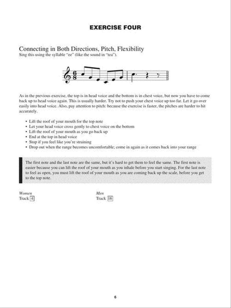 The Pop Singer's Warm-Up Kit Voice scores gallery preview page 6