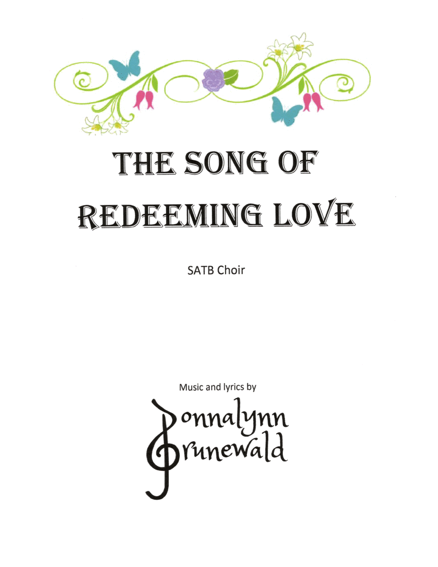 The Song of Redeeming Love image number null