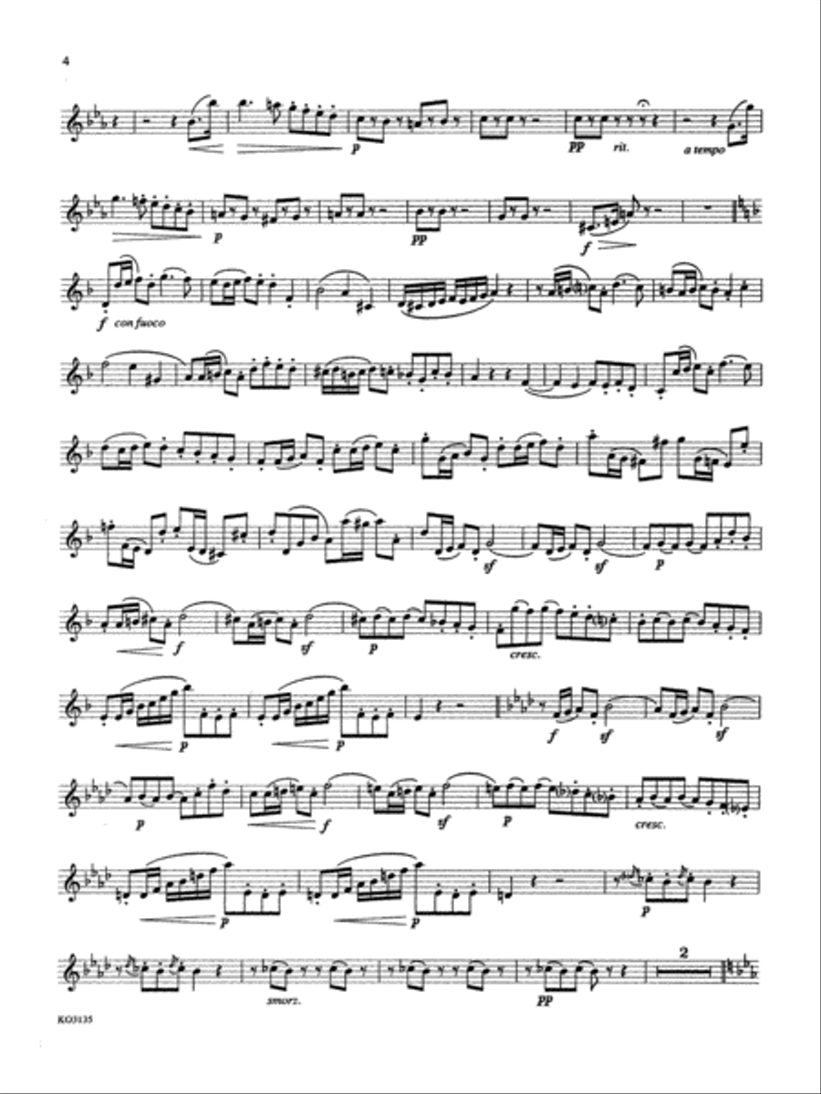 Three Grand Trios, Op. 86: 3rd Flute Woodwind Trio scores gallery preview page 4