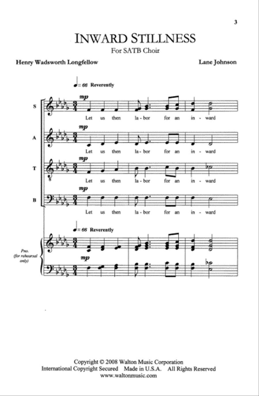 Inward Stillness Divisi scores gallery preview page 2
