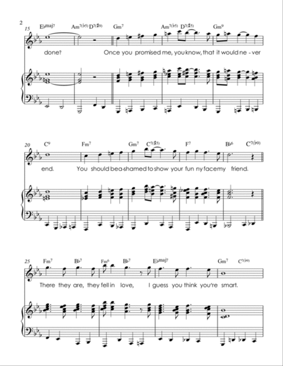 Oh, You Crazy Moon Voice scores gallery preview page 2