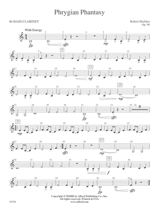 Phrygian Phantasy: B-flat Bass Clarinet