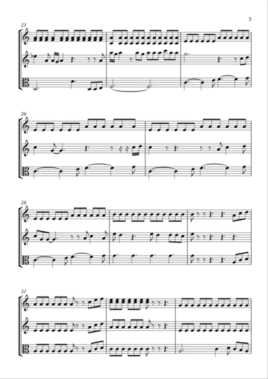 Never Tear Us Apart A Cappella scores gallery preview page 3