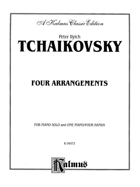 Arrangements from Dargomyzhsky, von Weber, Rubinstein, etc.
