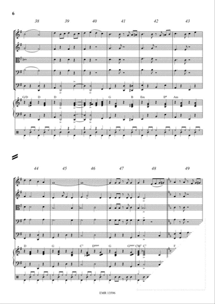 My Old Kentucky Home String Quintet scores gallery preview page 6