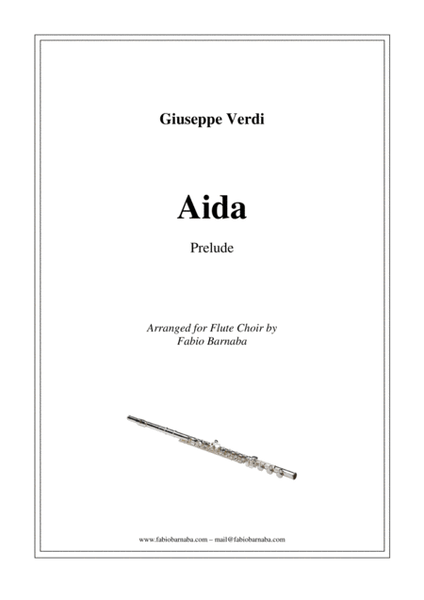 Prelude from "Aida" - for Flute Choir image number null