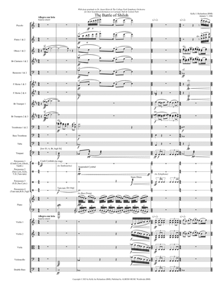 The Battle of Shiloh for Full Orchestra