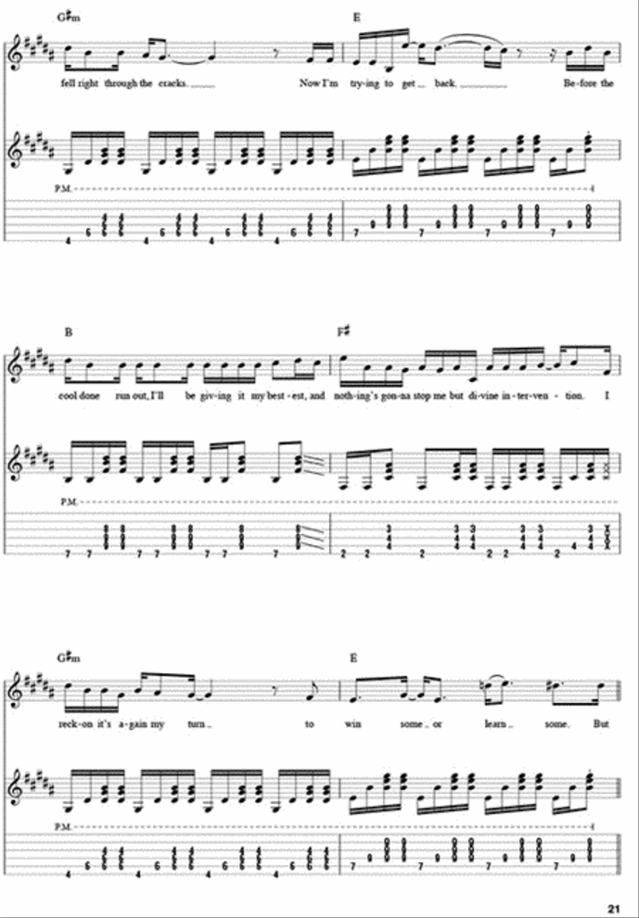 Jason Mraz Electric Guitar scores gallery preview page 4