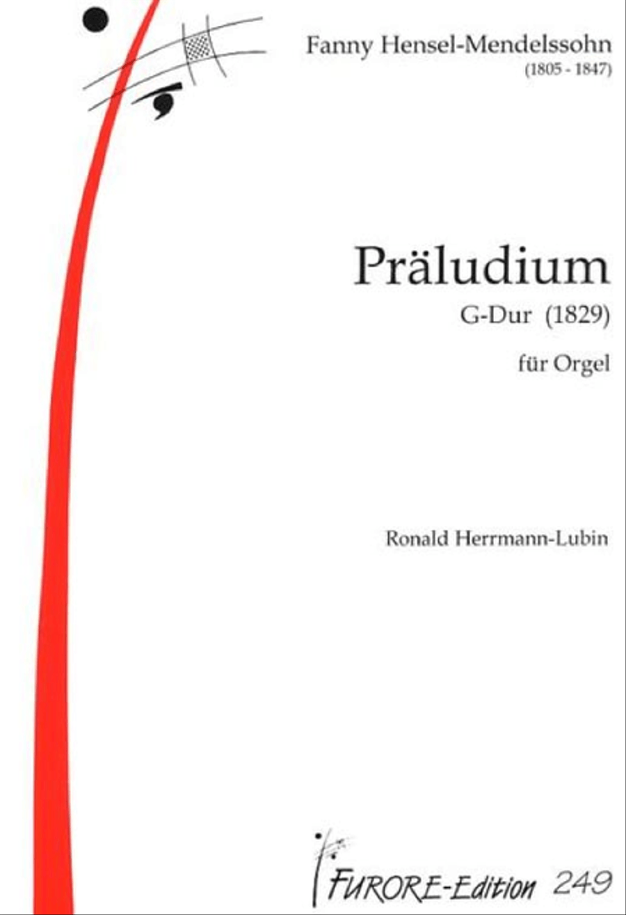 Praludium G-Dur Organ scores gallery preview page 1