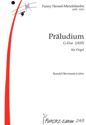 Book cover for Praludium G-Dur