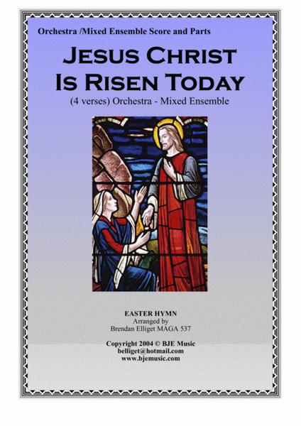 Jesus Christ Is Risen Today (Easter Hymn) - Orchestra or Mixed Ensemble image number null