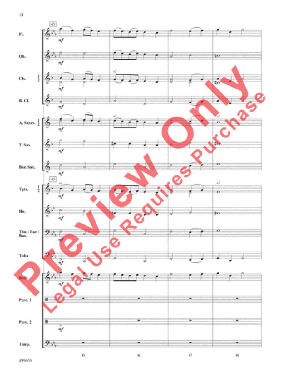 At Max Power! Concert Band scores gallery preview page 15