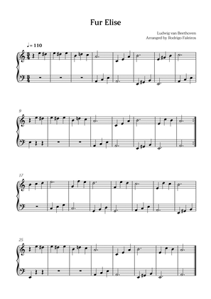 Fur Elise (for easy piano)