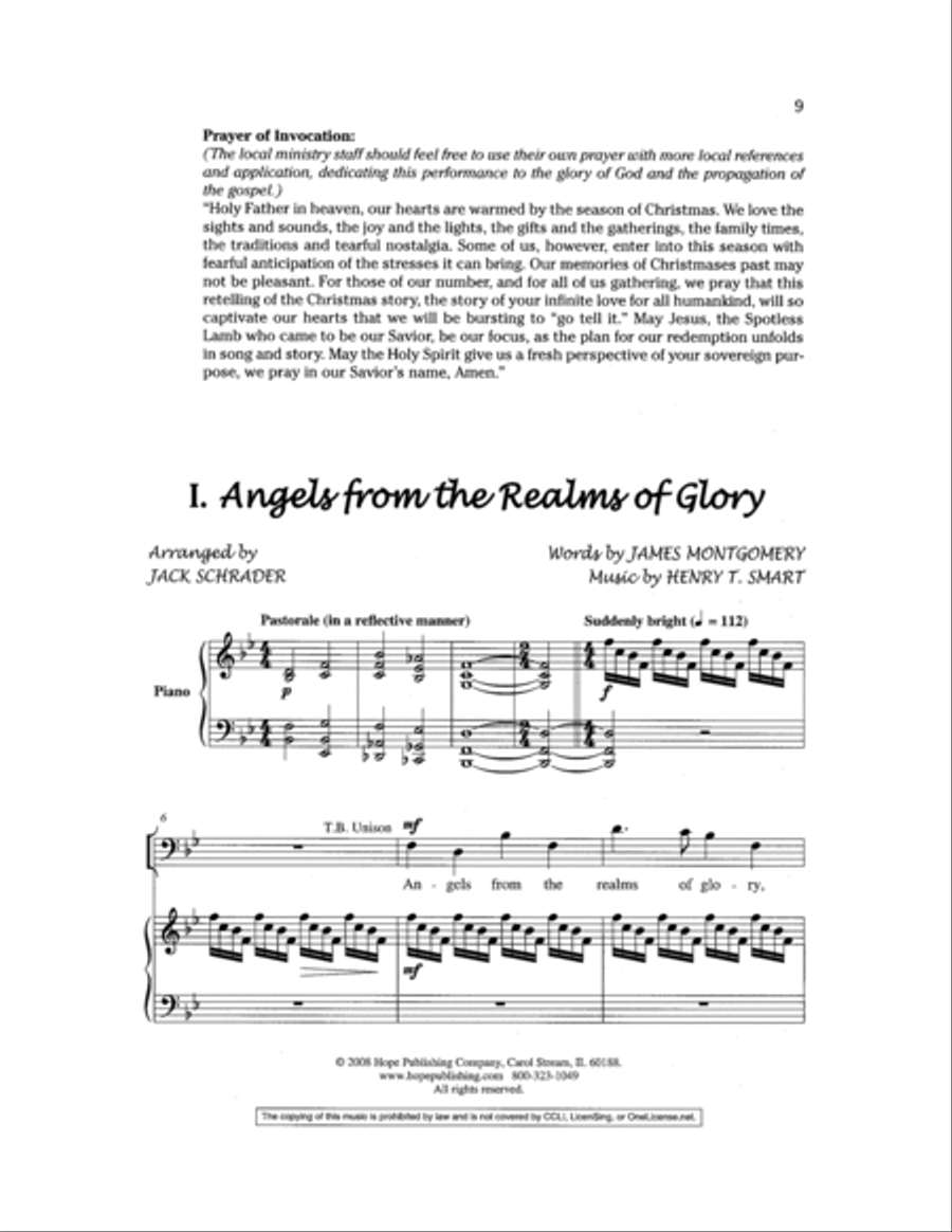 Go Tell It 4-Part scores gallery preview page 12
