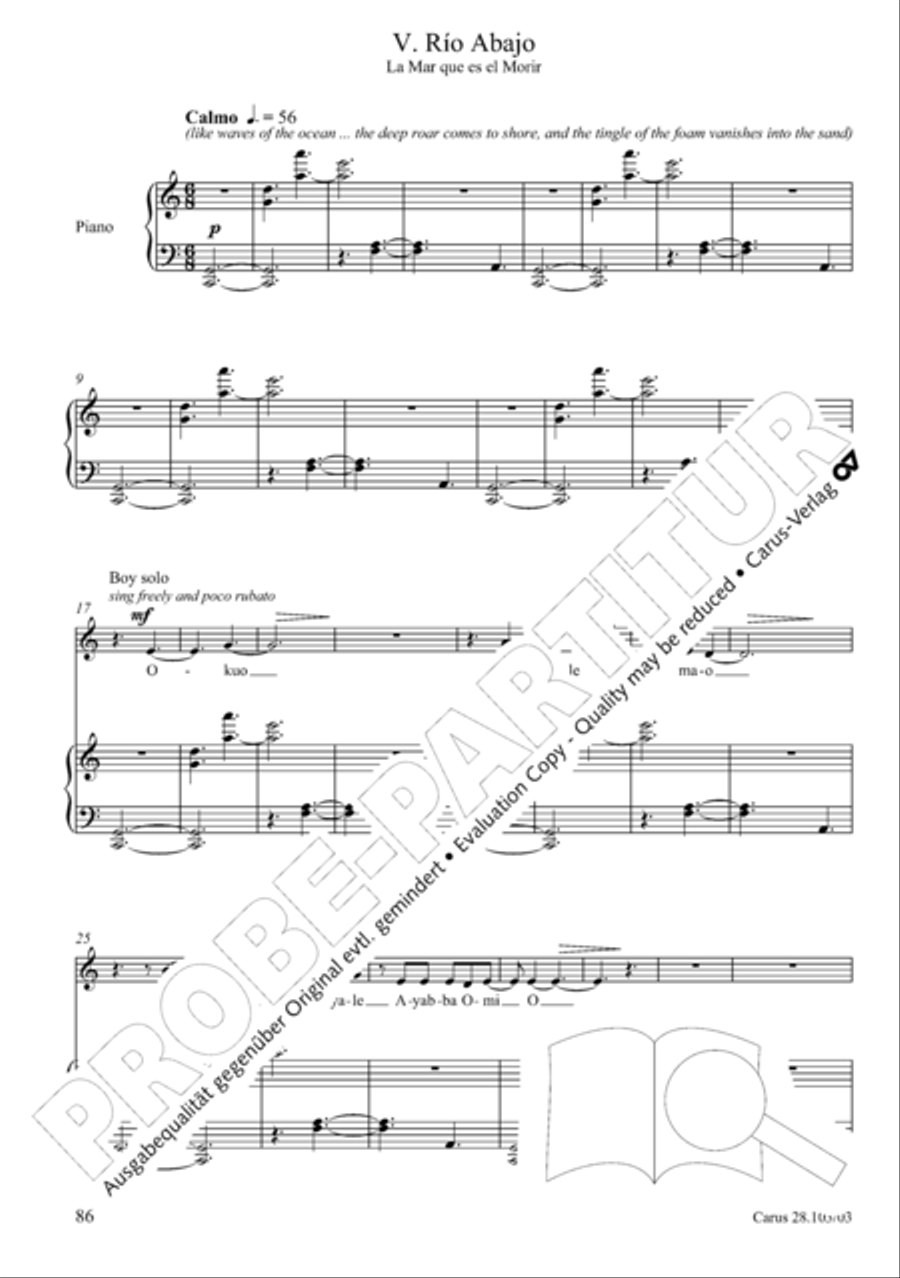 Water Water 4-Part scores gallery preview page 101