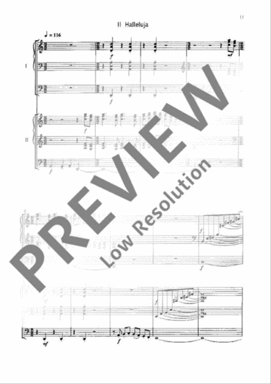 Ad missam Organ scores gallery preview page 8