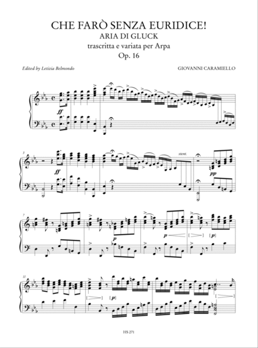 Variations and Fantasias on Celebrated Melodies for Solo Harp Harp scores gallery preview page 3