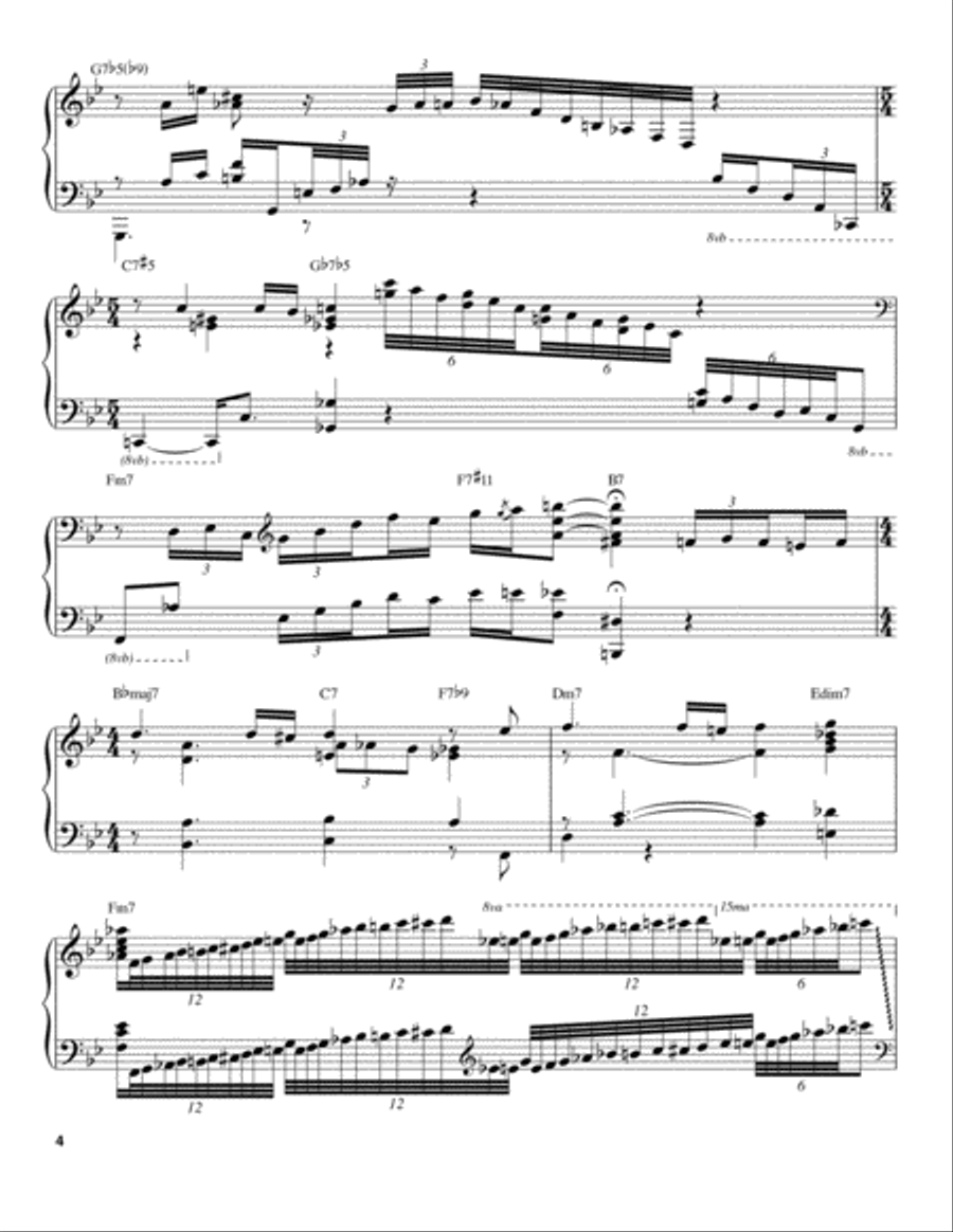 Who Can I Turn To (When Nobody Needs Me) Piano scores gallery preview page 4