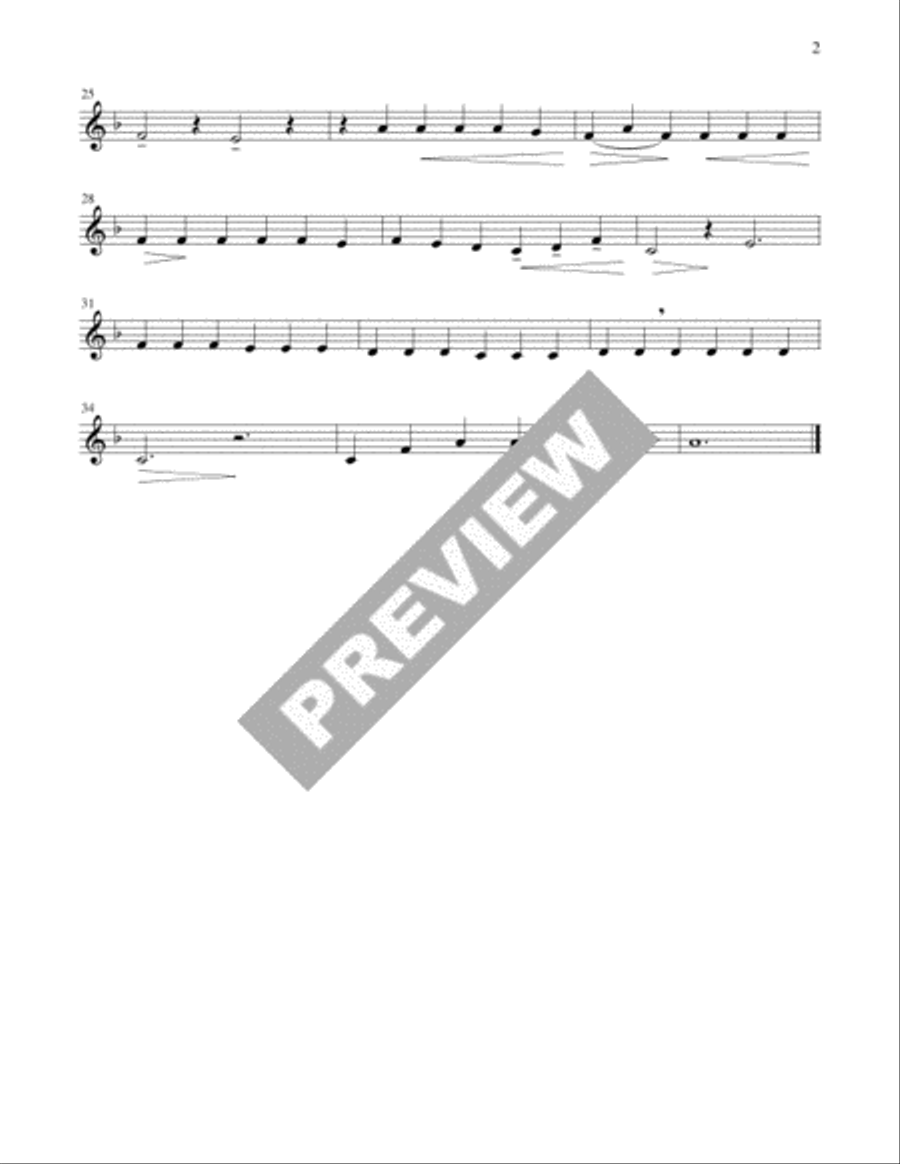 For the Mountains Shall Depart - Instrument edition Oboe scores gallery preview page 3