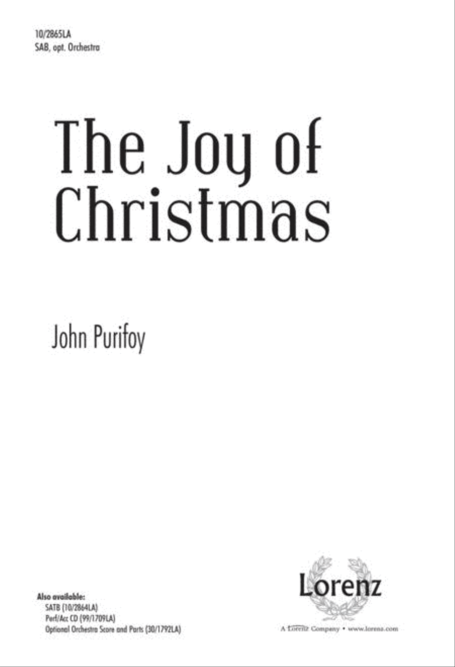 The Joy of Christmas The Joy of Christmas 3-Part scores gallery preview page 1