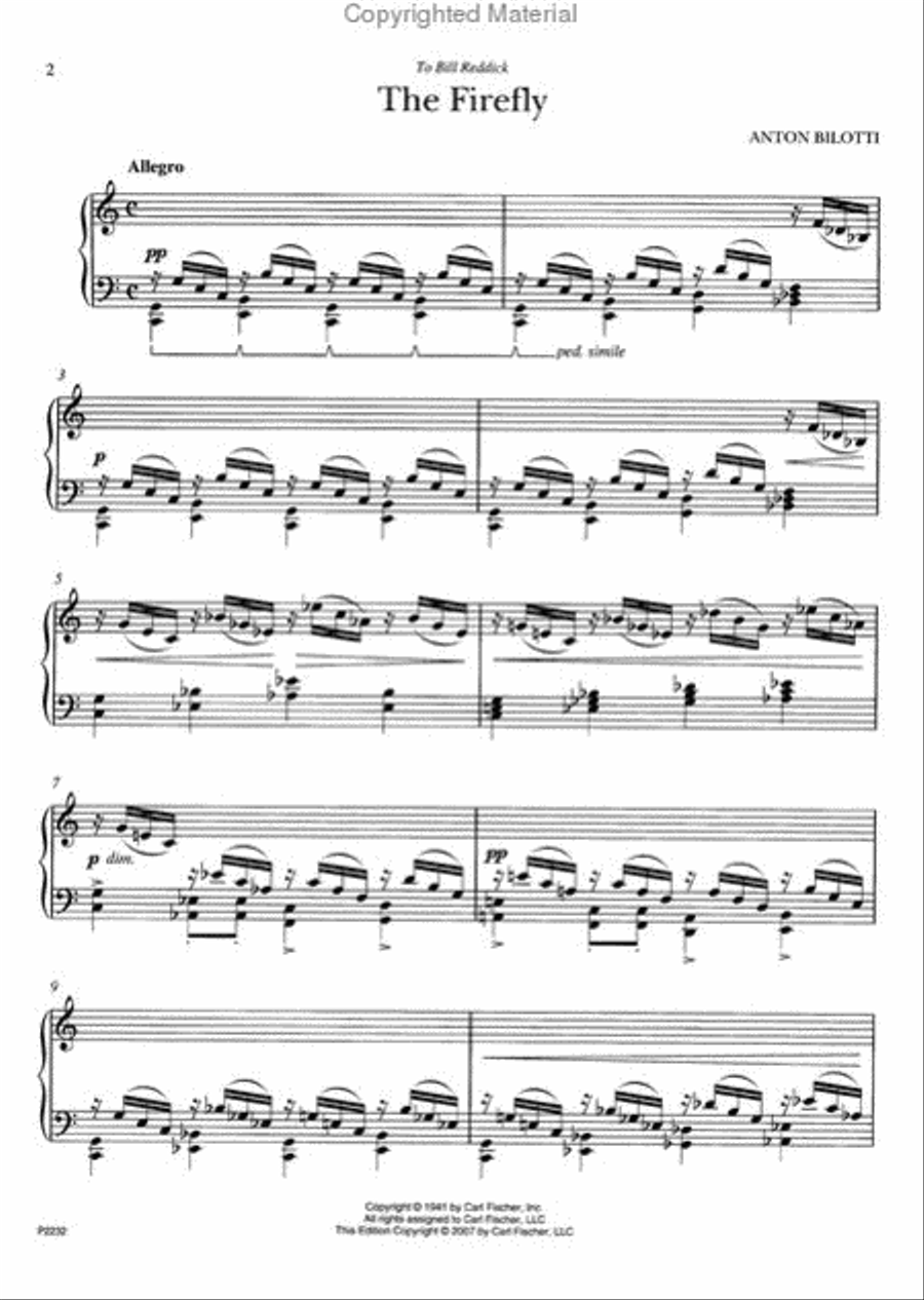 The Firefly Piano Solo scores gallery preview page 2