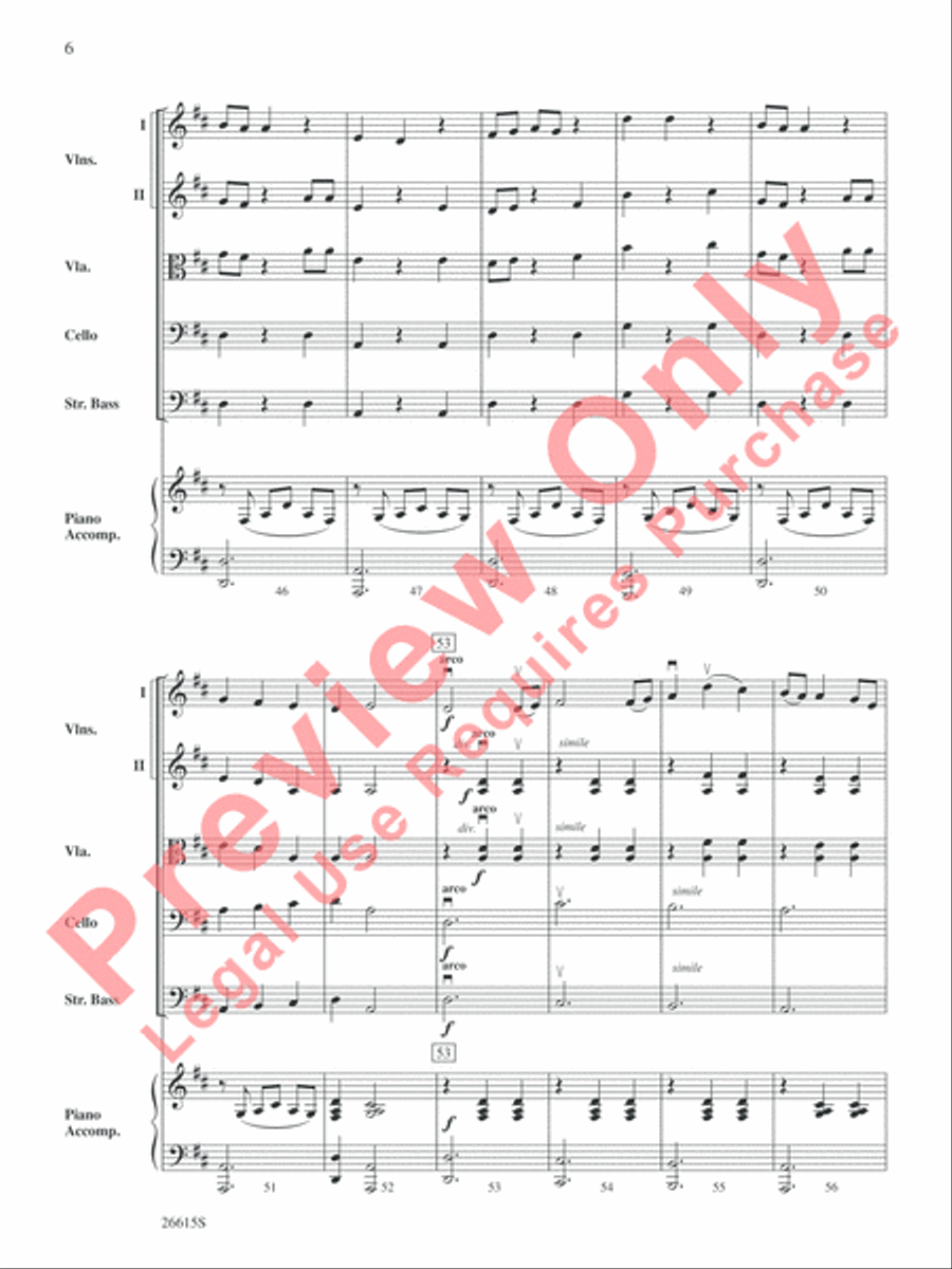 Alison's Waltz Alison's Waltz String Orchestra scores gallery preview page 7