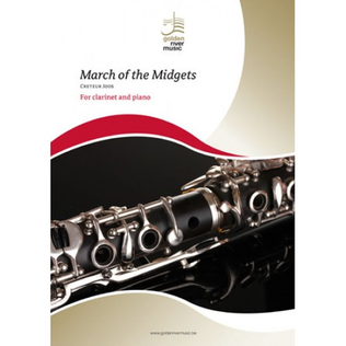 March of the midgets for clarinet